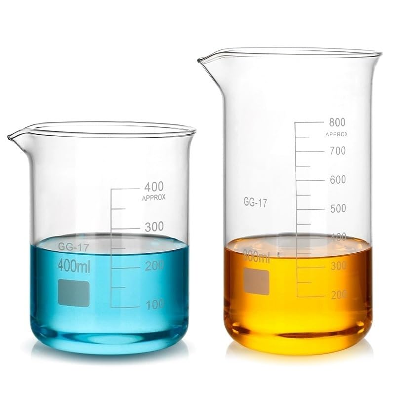 Glass Tall Beaker, Lab Borosilicate Glass Beaker 25-5000mL(5000ml)