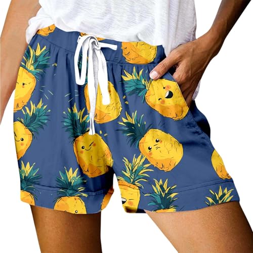 Pantalones cortos de playa que evitan rozaduras y secan rápido azul