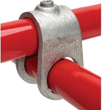 Farmtek 105962 Quik Klamp Clamp-On Crossovers 1-.50 in. - for 1.90 in. OD Pipe