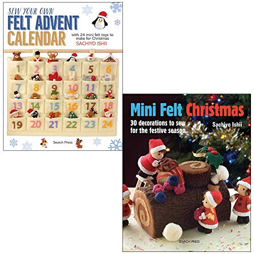 Sew Your Own Felt Advent Calendar & Mini Felt...