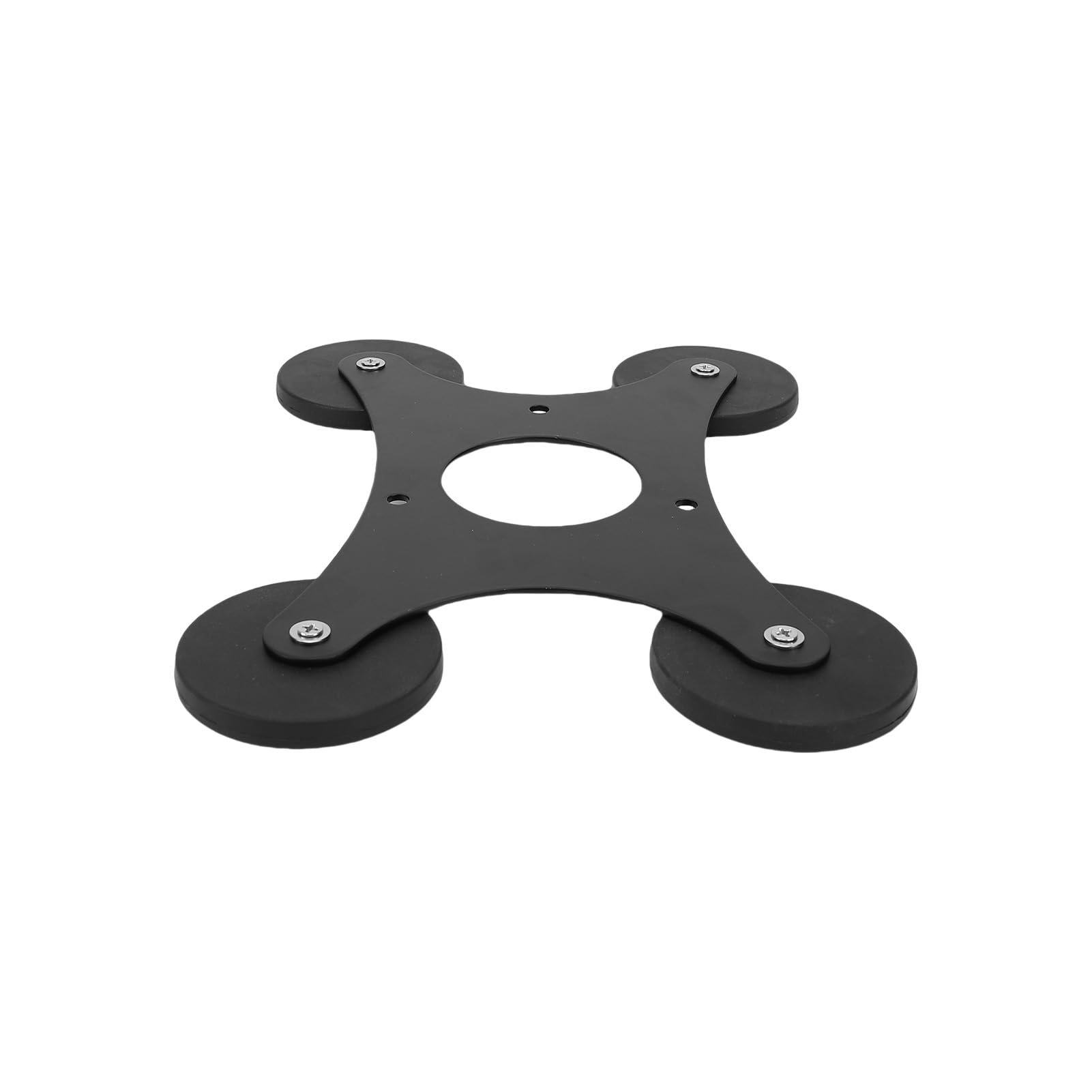 Generic Supporto Magnetico da Tetto per Auto Resistente da 240 Libbre per Adatto per Mini, Supporto per Antenna a Sgancio Rapido Senza Trapano per Veicolo, Fuoristrada in Lega di Alluminio per