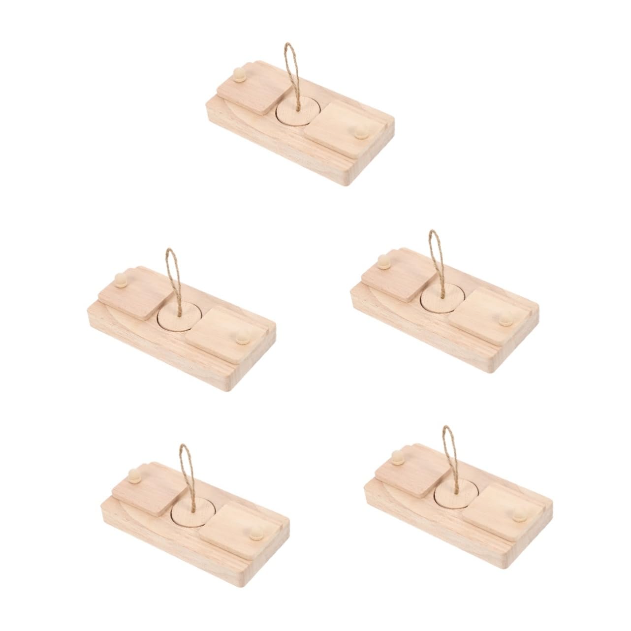 5pcs hamster foraging toy mental foraging toy small animal activity toys Food hamster treat hideout hamster toys rat toys foraging treats puzzle bunny toy guinea pig small pet Wood