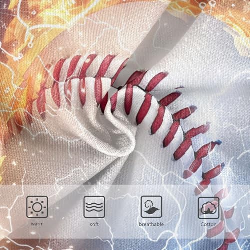 Baseball Flames Water Navy Toddler Girls Underwear 2t Cotton Panties for Girl Colorful Kids Briefs Undies3