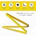 Folding Meter Stick - Measure in Inches, Centimeters, Millimeters, and Meters 36 inch Ruler for Teaching Measurement Great Classroom Sticks for STEM Learning Advantage Folding Measuring Stick