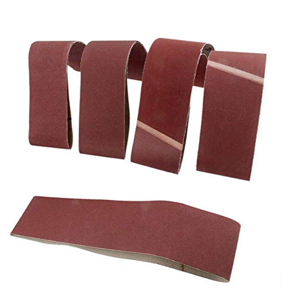 Schleifbänder für Stoff, 75 x 533 mm, Körnung 600, 10 Stück