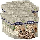 Lyra Pet® 5 kg (25x200 g) Entenbrustwürfel gefriergetrocknet | Snack von der Ente für Hunde & Katzen | Getreidefreies & fettarmes Leckerli | Auch für Kitten, Welpen & Senioren | Proteinreiches Futter