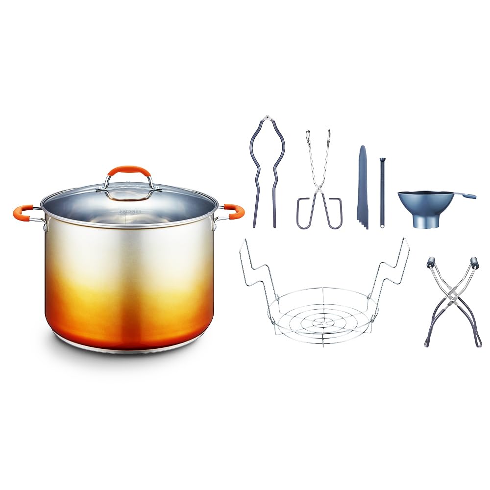 CONCORD 20 Quart Stainless Steel Canning Pot Set