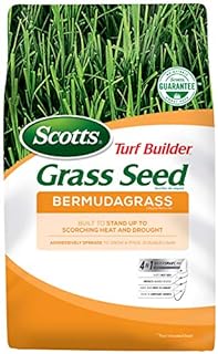 Scotts Turf Builder Grass Seed for Bermudagrass is Built to Stand up to Scorching Heat and Drought, 10 lbs.