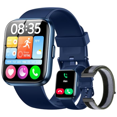 Smart Watches for Men (Android & iPhones), 1.85" HD Alexa Built-in Smart Wacth With Heart Rate Monitor, Sleep/Step Tracker, 120+ Sport Modes Fitness Tracker Watch for Women, IP68 Waterproof Watch by Hingso - Used condition - US$43.45