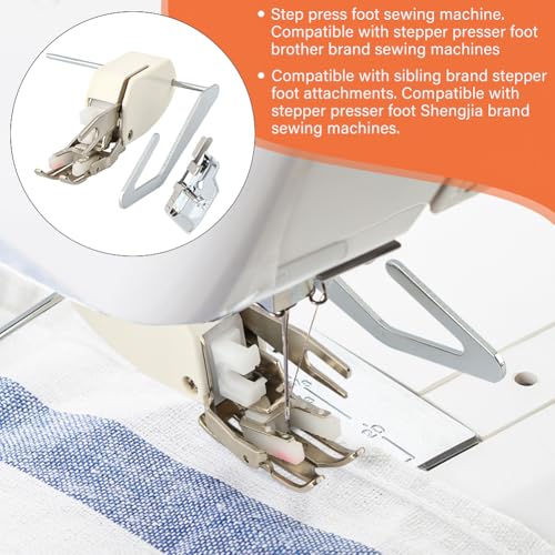Pie Prensatelas Open Toe para Máquina de Coser Pack miniatura 7
