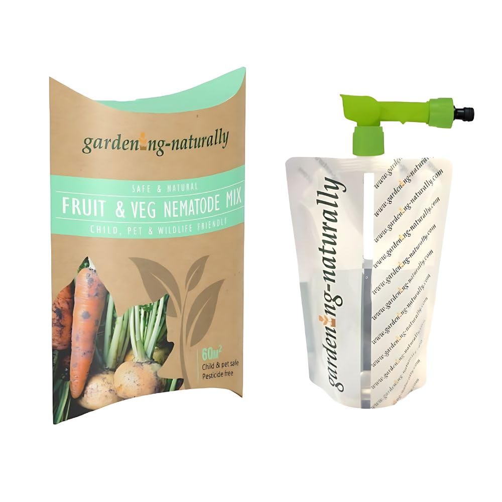 Natural Fruit and Veg Nematodes with Bag Applicator