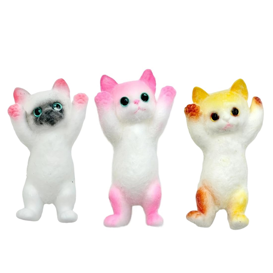 GWAWG 6 Squishys Mini Mochi – Patte De Chat Et Animaux Kawaii – Anti-Stress Pour Tous Âges
