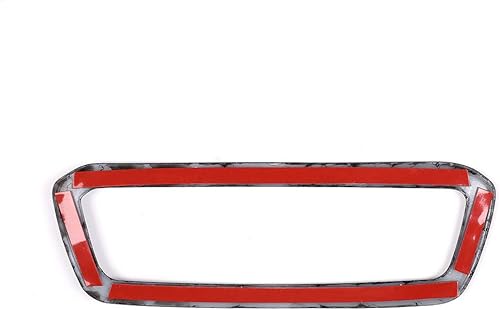 Miniatura 7 de YIWANG - Embellecedor de fibra de carbono para interruptor de faro de coche para BMW X5 G05 X7 G07 2019