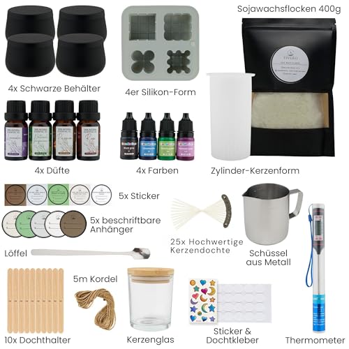 Kit de fabrication de bougies pour débutants cherchant une initiation facile