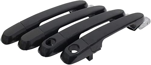 Miniatura 2 de NewYall Juego de 4 manijas de puerta exterior para Dodge Attitude 2006-2011 para Hyundai Accent 2006-2011 para Hyundai Accent 2006-2011