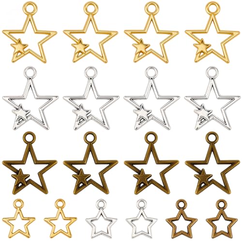Pendentifs étoile creuse en métal pour ne jamais manquer d'idées - 2