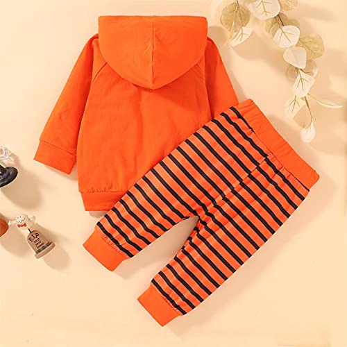 2 peças de moletom com capuz e estampa de abóbora sorridente para bebês meninos e meninas, #01 - Lar