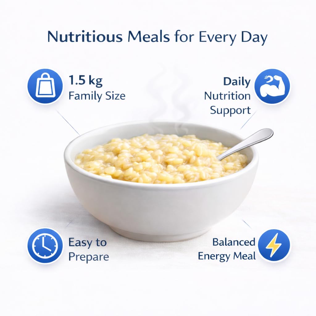 Super Cereal Plus, Fortified Corn Soya Milk Blend, Nutritional Food Supplement, 1.5 kg