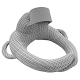 Puzynro Bottle Feeding Support Pillow, Soft Nursing Pad for Mom (Grey)