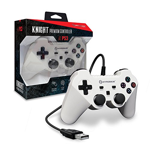 Hyperkin "Knight" Premium Controller for PS3/ PC/ Mac (White) image 5