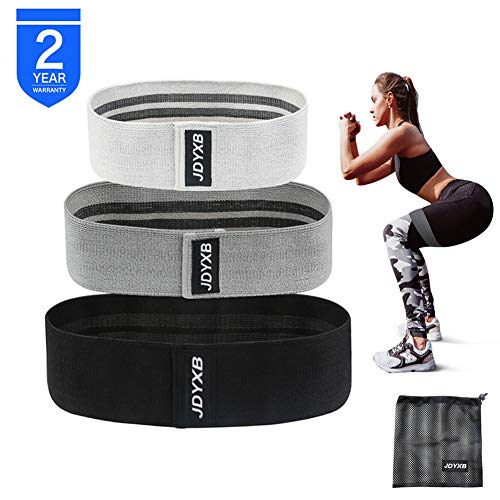 JDYXB Resistance Bands Loop Exercise Bands for Legs and Butt, Set of 3