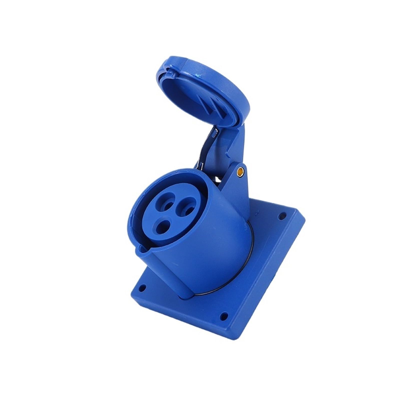 Enchufe industrial estanco LX-323N-32A con fijación de pared antimonstruo