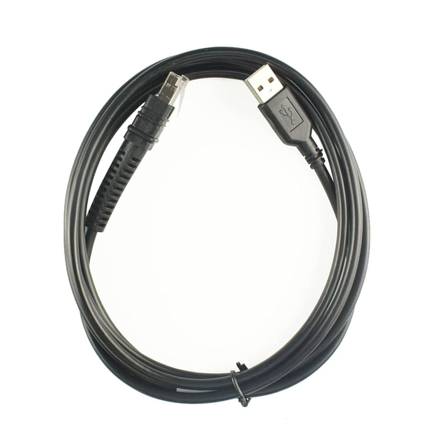 Amazon.com: PARTSHE USB Cable for Zebra Symbol DS3608 DS3678