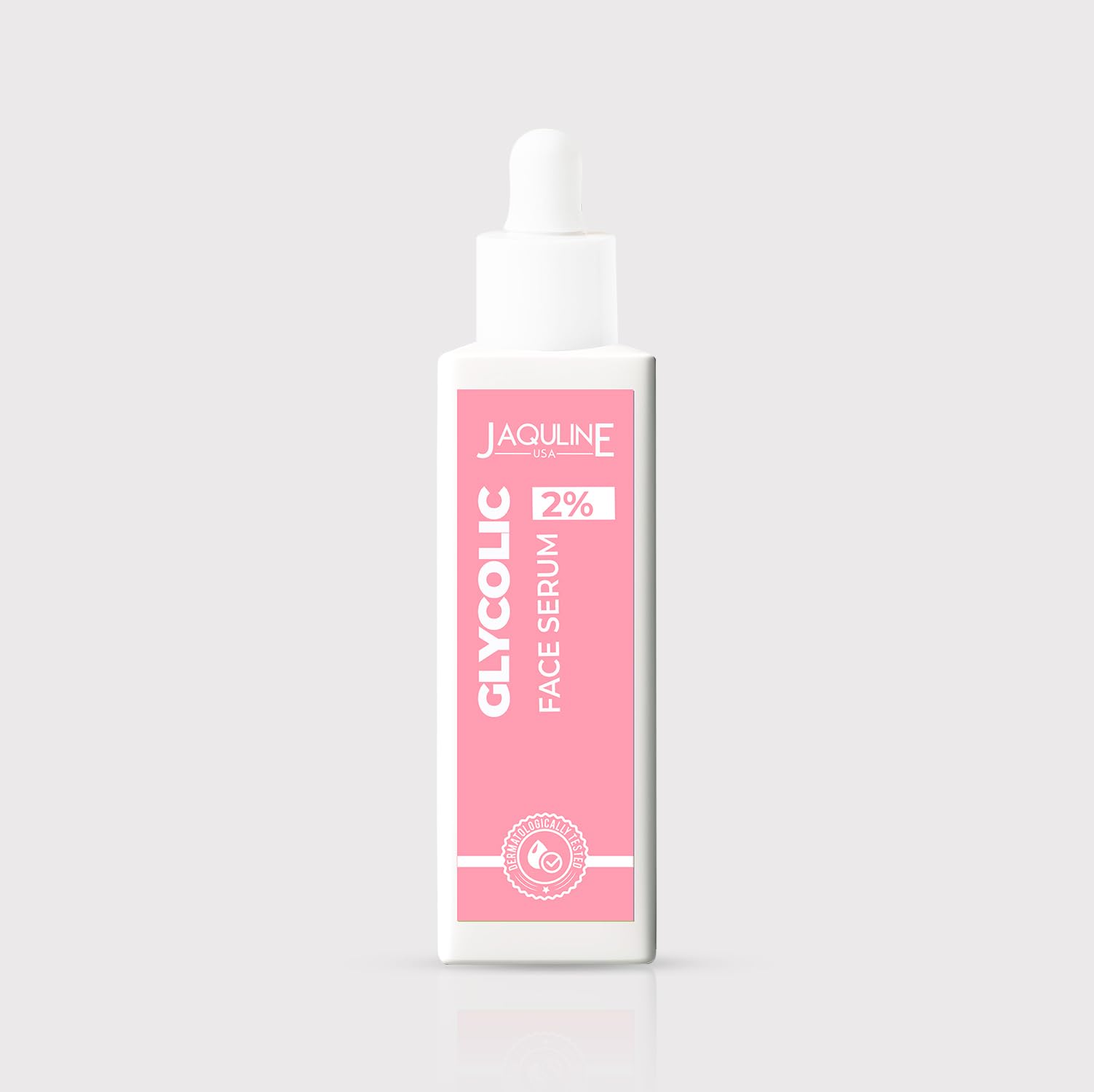 JAQULINE USA Face Serum 2% Glycolic Acid | Reduces Dark Spots | Brightens Skin Tone | Treats Hyperpigmentation | Gentle Exfoliation | Lightweight Formula - 30ml