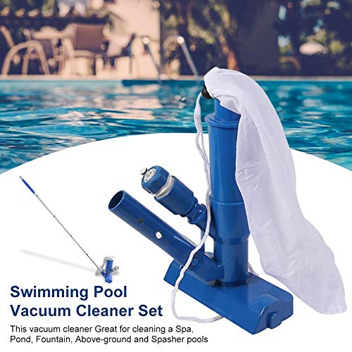Limpiafondos Piscina Aspirador Piscina, Aspiradora De Piscina Portátil Aspiradora De Chorro Accesorios De Limpieza De Piscinas Para Spa Fuente Fuente Bañera De Hidromasaje