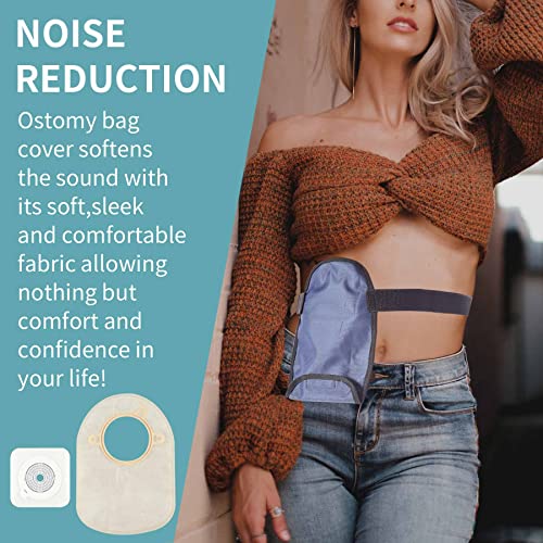 Ostomy Bag Covers,Waterproof Colostomy Bag Covers For Invisible Stoma Urostomy Ileostomy Bag Ostomy Supplies For Women Men (Blue) #TOP6