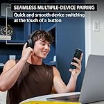 Sony WH-1000XM4 Wireless Premium Noise Canceling Overhead Headphones with Mic for Phone-Call and Alexa Voice Control, Midnight Blue WH1000XM4 - Image 4