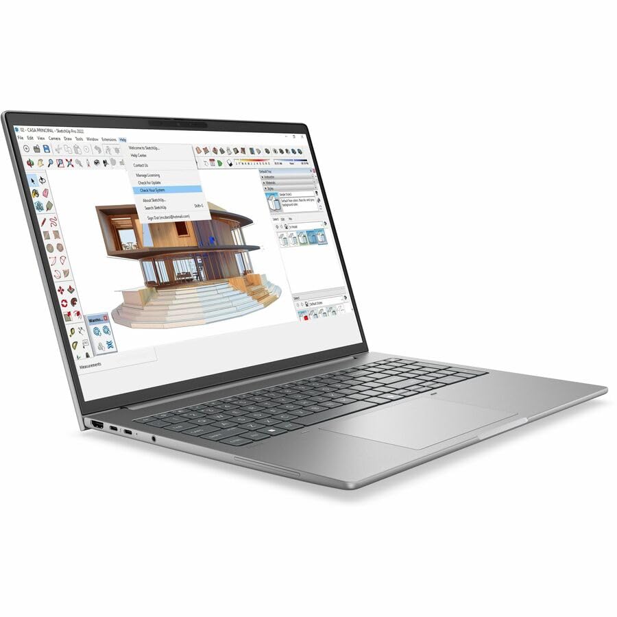 Image of HP ZBook 8 G2a 16 inch Copilot+ PC Mobile Workstation - 2.2K - 120 Hz - AMD Ryzen AI 7 PRO Ryzen AI PRO 400 Series 450-32 GB - 512 GB SSD - English Keyboard - Meteor Silver - AMD Chip - 2560 x 1600 - Wi