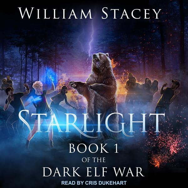 Cover art for Starlight: The Dark Elf War, Book 1