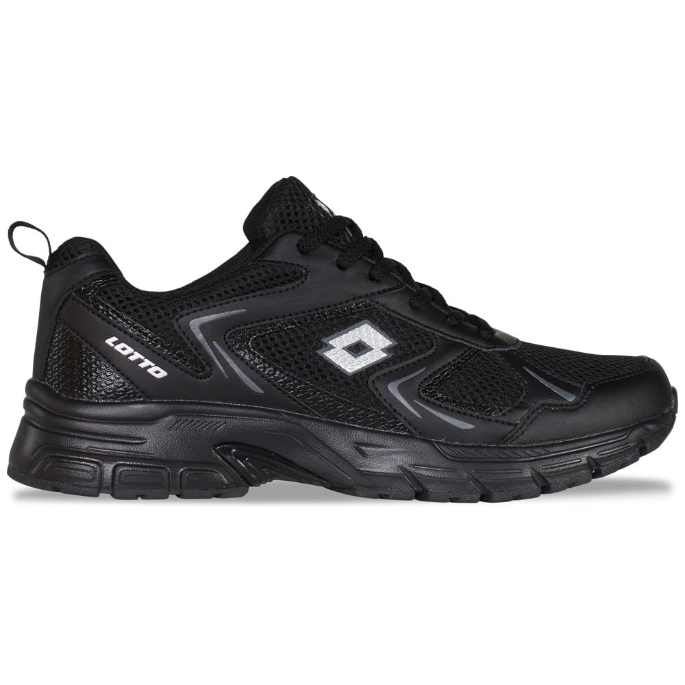 LOTTO KITAURA Sneaker Unisex, Nero, 42 EU, Nero, 42 EU