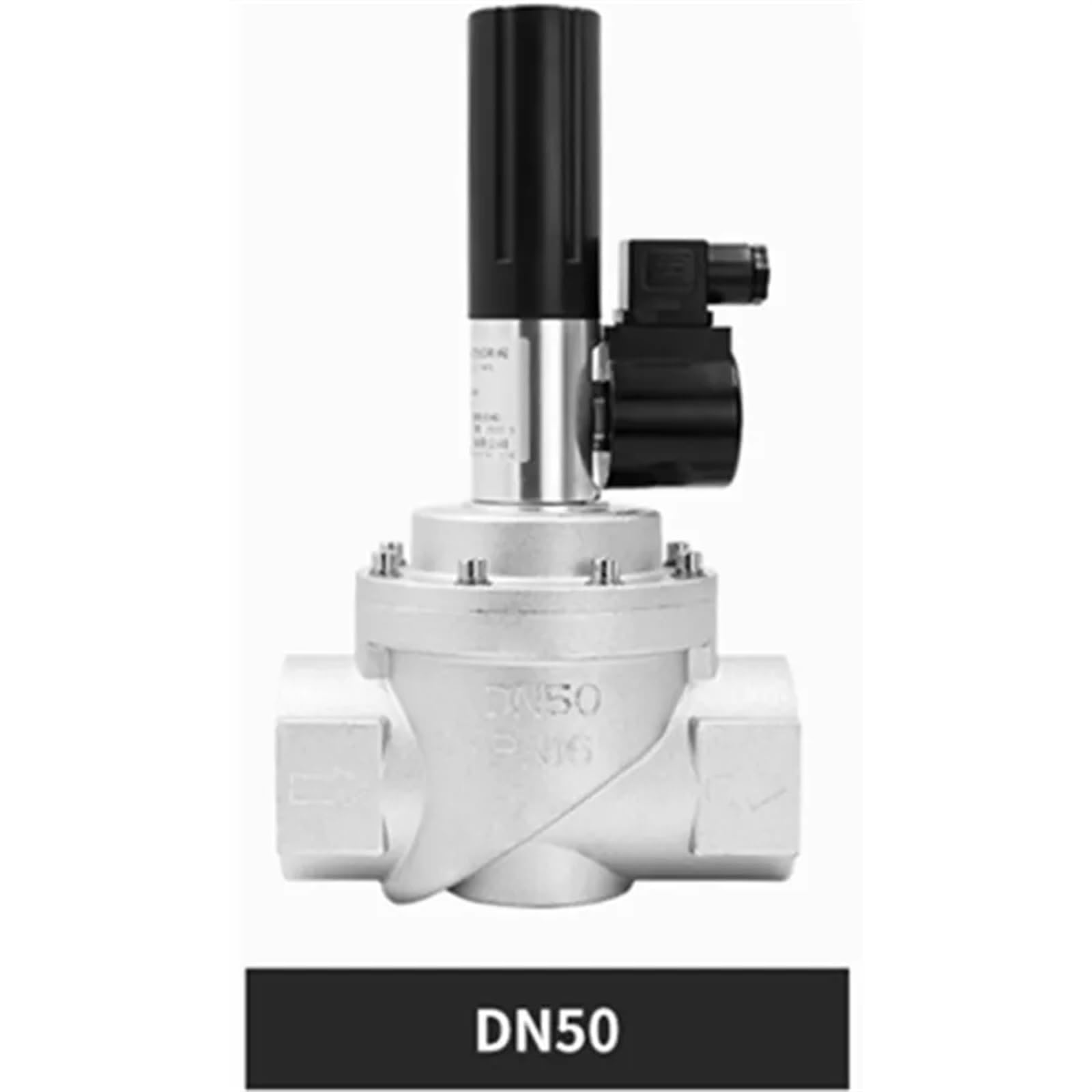 DN25 DN32 DN40 DN50 gwint 0,1 MPa elektromagnetyczny zawór odcinający gaz awaryjne połączenie przemysłowe(DN50 Thread 0.1MPa)