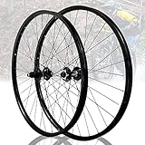 Set di ruote per bici MTB: il set di ruote da 27,5/29 pollici per mountain bike, freno a disco, 32 raggi.Ruote posteriori anteriori con perno passante, corpo libero in lega di alluminio XD 7075 a 8-12 velocità.