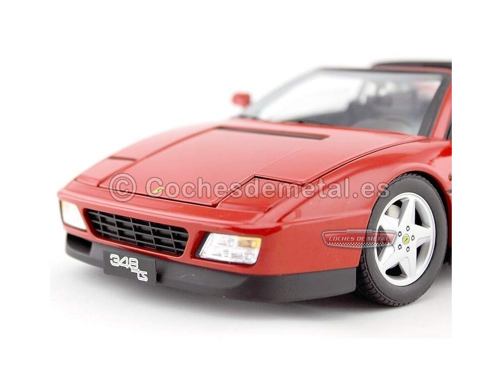 Amazon | MATTEL 1/18 フェラーリ 348TS レッド 完成品 | ミニカー
