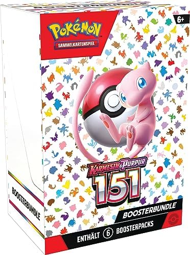 Boosterbundle Pokémon 151 versión (Ger)