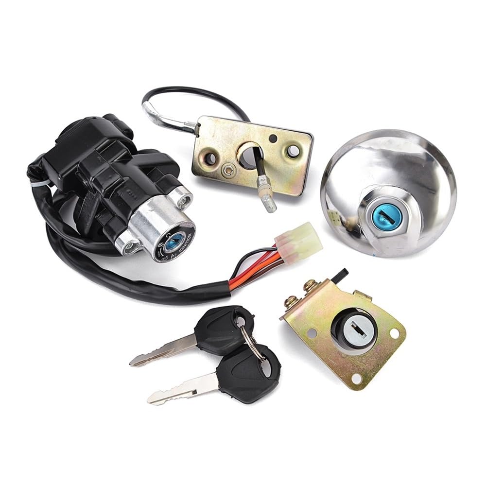 Bouchon de réservoir moto et serrure de siège GZ 125 1998-2003 et GZ 250 1999-2011