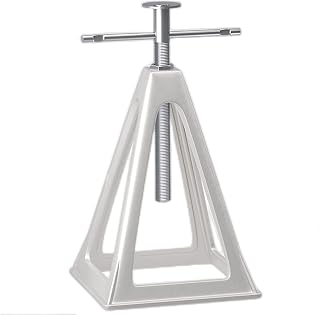 RVGUARD RV Stack Jacks 1 Pack, Aluminum Stabilizer Jacks for RV Trailer Camper, Single Support Up to 6000 Lbs, Adjustable from 11" to 17"
