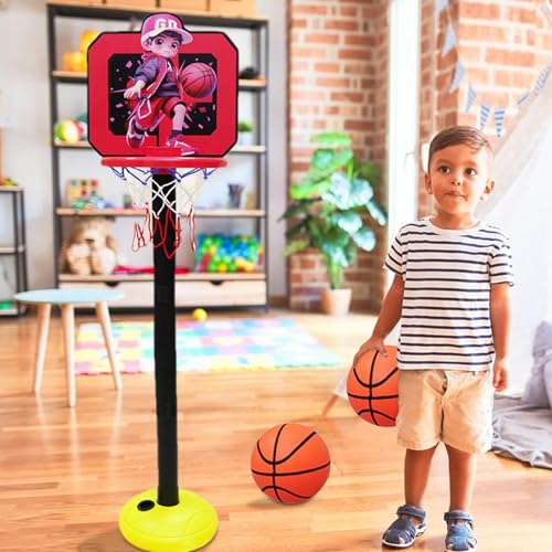 Aro de baloncesto para habitación infantil regulable que soluciona el aburrimiento 3