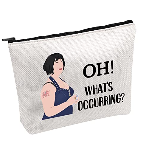 Nessa Gavin Cosmetic Makeup Bag Oh What's Occurring Cosmetic Bag Gift for Gavin & Stacey Fans (Oh What's Occurring)