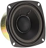 Goldwood Sound GW-204/8S Shielded 4'' Woofer 70 Watt 8ohm Replacement Speaker,Black'