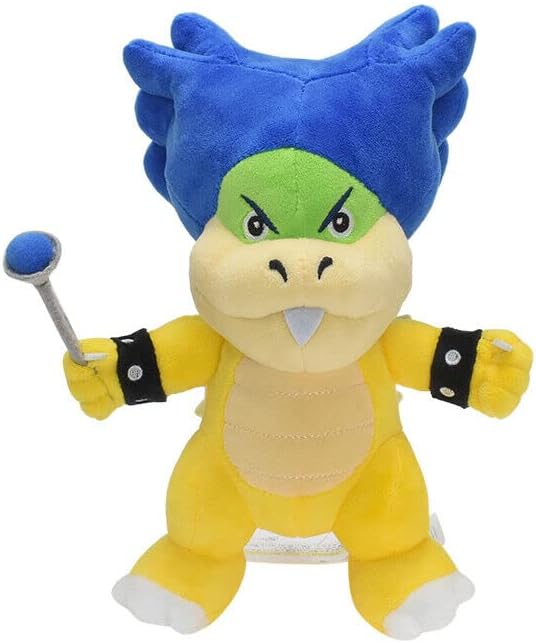 Miniatura 6 de Tinuantec Nuevo anime creativo Koopa - Juguete de peluche de 5 piezas por juego de Morton Larry Iggy Ludwig &amp; Roy, figura de muñeca de 7-8 pulgadas