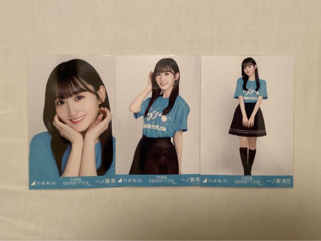 Amazon.co.jp: 乃木坂46 生写真 一ノ瀬美空 愛知ライブTシャツ