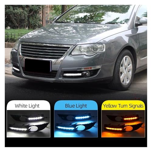 Feu antibrouillard pour Passat B6 2005-2011 avec DRL LED tricolore - 2