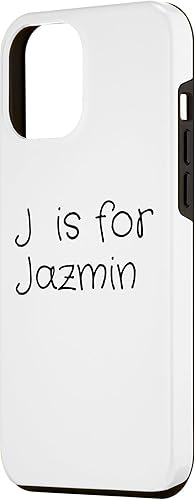Miniatura 2 de iPhone 14 Pro Max Personalized J is for Jazmin Name Student Kindergarten Girl Case