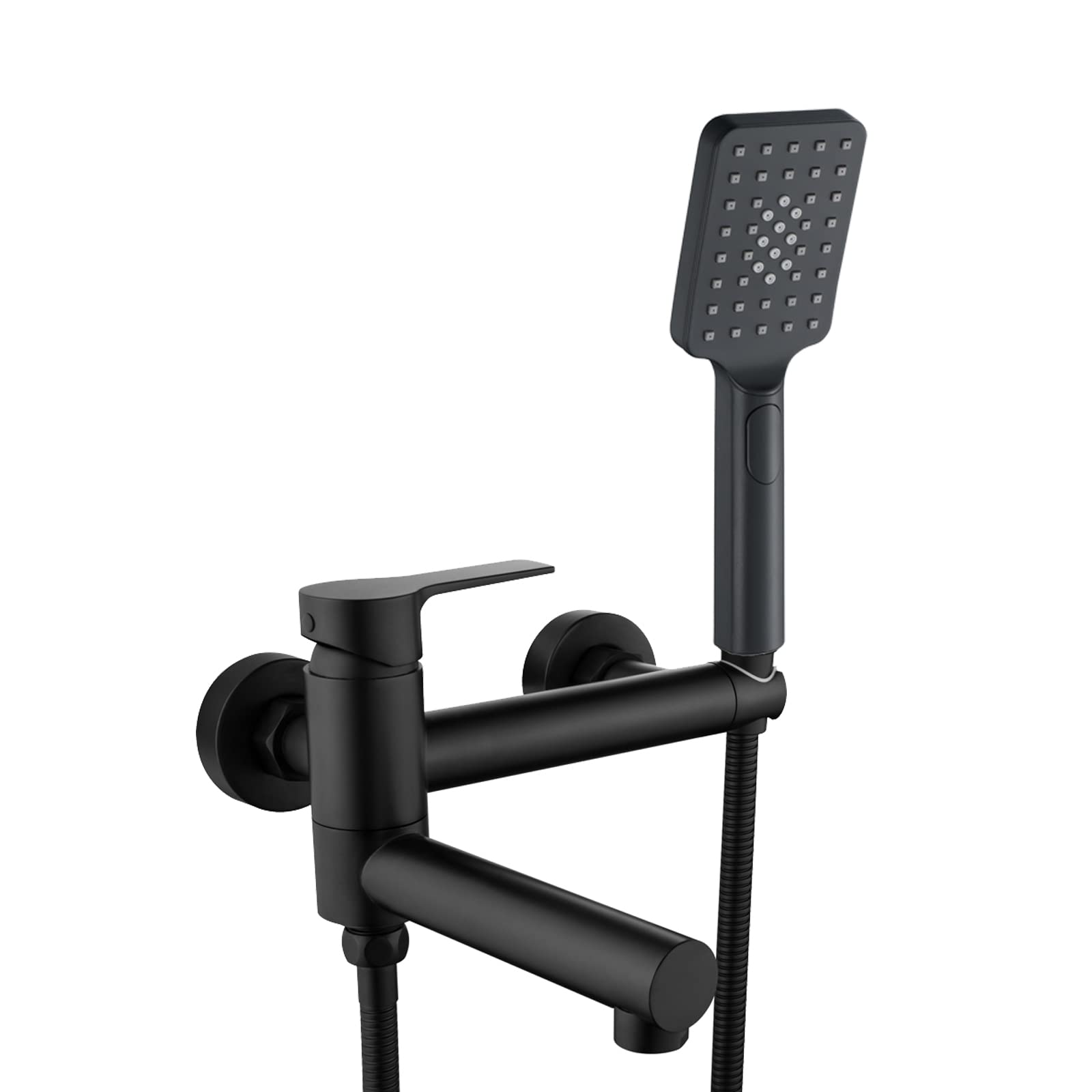 Pulverizador de inodoro negro para lavado de pañales de bebé y limpieza higiénica