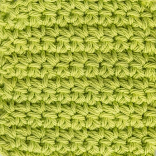 Image of Lily Sugar'n Cream 100% Cotton Yarn 6-Pack Bundle with Bella's Crafts Stitch Markers (Hot Rainbow)