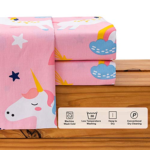 Sivio Unicorn Duvet Cover Full For Kids Weighted Blanket 86X86 Inch Quilt Cover Set With 2 Pillowcases - Full Size (1 X Duvet Cover 2 X Pillowcase) #TOP6